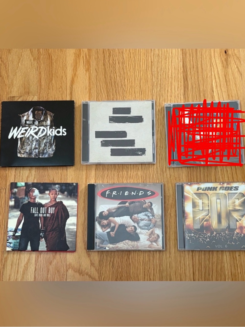 CD Bundle Fall Out Boy, Friends TV Soundtrack, and more pop punk albums